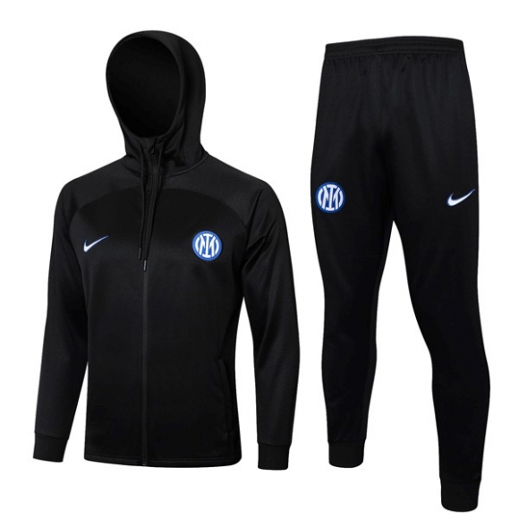 Felpa Cappuccio Inter Milan 2024/25 Nero 3