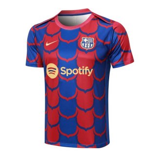 Maglia Formazione Barcellona 2024/25 Blu Rosso