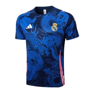 Maglia Formazione Real Madrid 2024/25 Blu 2