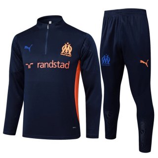 Felpa Allenamento Marseille 2024/25 Blu 2