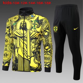 Bambino Giacca Brasile 2024/25 Giallo