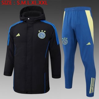 Piumino Ajax Set Completo 2024/25 Nero