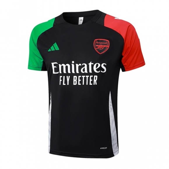 Maglia Formazione Arsenal 2024/25 Nero Rosso 2