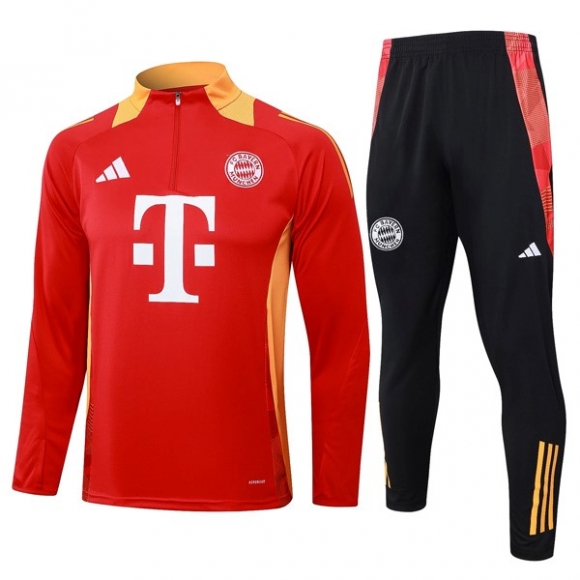 Felpa Allenamento Bayern Monaco 2024/25 Rosso