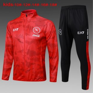 Bambino Giacca Napoli 2024/25 Rosso
