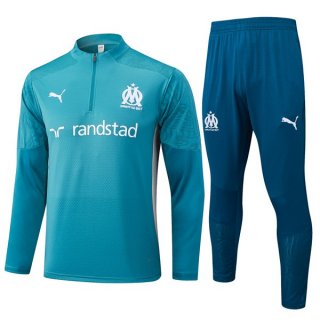 Felpa Allenamento Marseille 2024/25 Blu