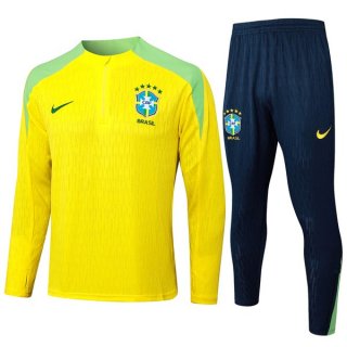 Felpa Allenamento Brasile 2024/25 Giallo