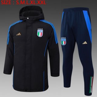 Piumino Italia Set Completo 2024/25 Nero