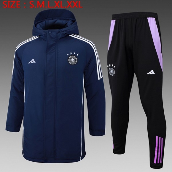 Piumino Germania Set Completo 2024/25 Blu