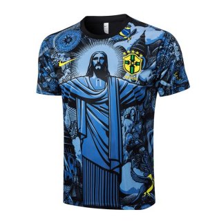 Maglia Formazione Brasile 2024/25 Blu