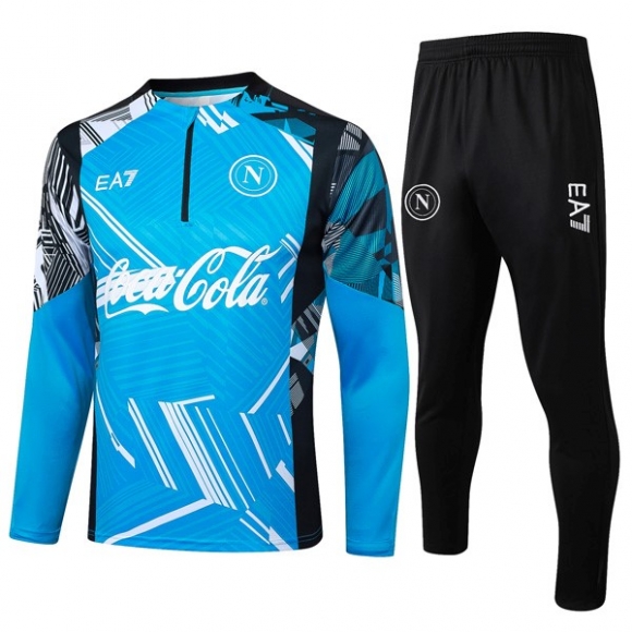 Felpa Allenamento Napoli 2024/25 Blu 2