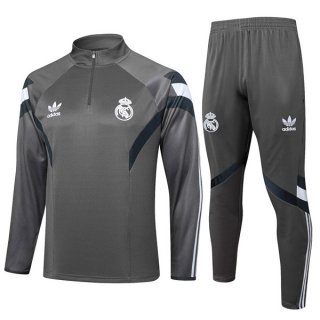 Felpa Allenamento Real Madrid 2024/25 Grigio 2