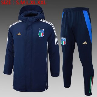Piumino Italia Set Completo 2024/25 Blu