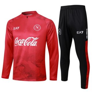 Felpa Allenamento Napoli 2024/25 Rosso