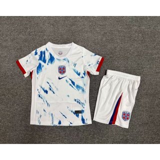 Maglia Noruega Away Bambino 2024/25