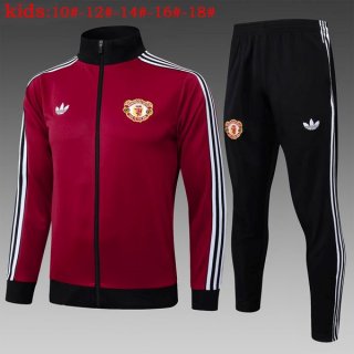 Bambino Giacca Manchester United 2025/26 Rosso