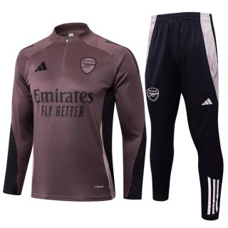 Felpa Allenamento Arsenal 2025/26 Porpora Grigio