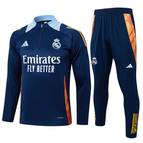 Felpa Allenamento Real Madrid 2025/26 Blu