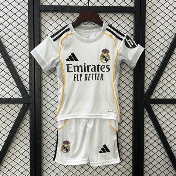 Maglia Real Madrid Home Bambino 2025/26