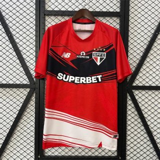 Thailandia Maglia Sao Paulo Pre-Match 2025/26 Rosso