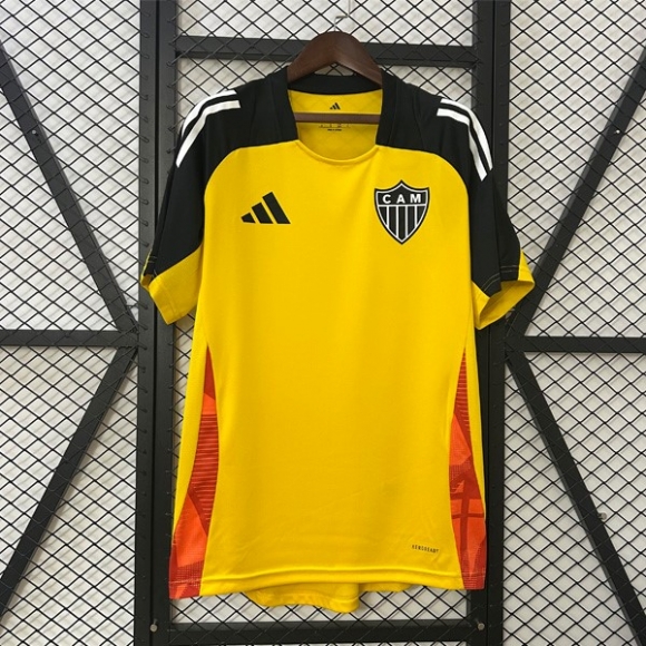 Thailandia Maglia Atlético Mineiro Pre-Match 2025/26 Giallo