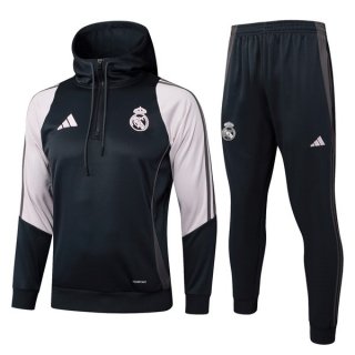 Felpa Cappuccio PSG 2025/26 Grigio Rosa