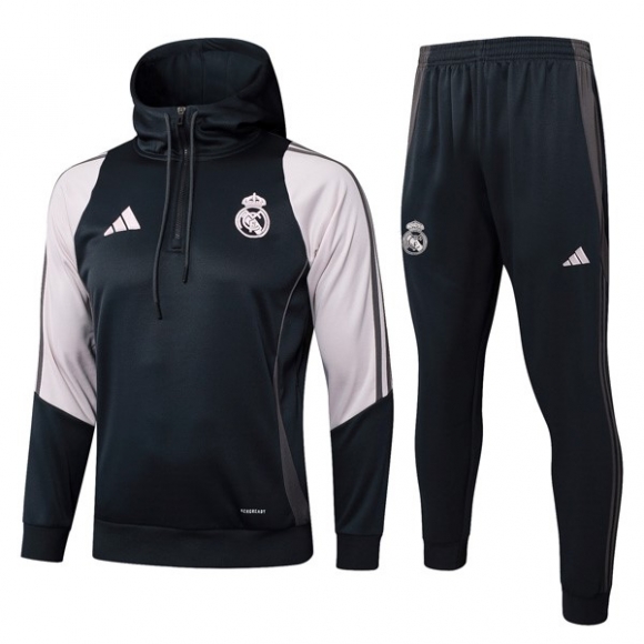 Felpa Cappuccio PSG 2025/26 Grigio Rosa