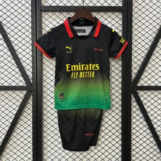 Maglia AC Milan Co-Branded Edition Bambino 2025/26 Verde