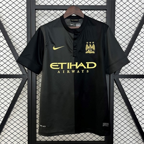 Thailandia Maglia Manchester City Away Retro 2013 2014