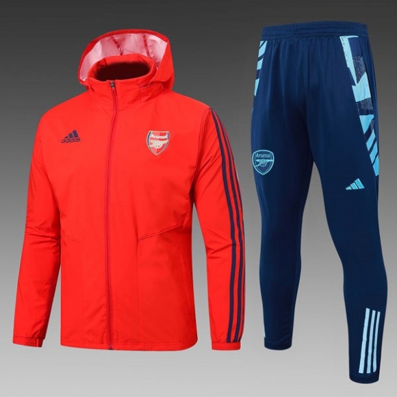 Giacca a vento Arsenal Set Completo 2025/26 Rosso