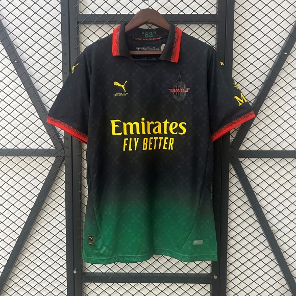 Thailandia Maglia AC Milan Co-Branded Edition 2025/26 Verde