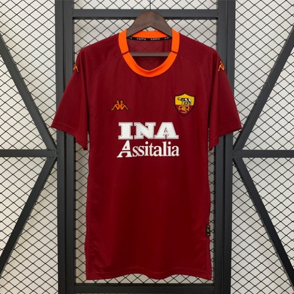 Maglia Roma Home Retro 2000-2001