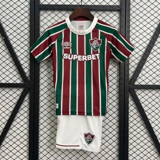 Maglia Fluminense Home Bambino 2025/26