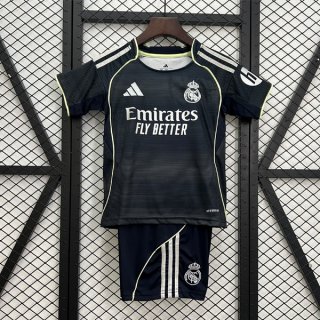 Maglia Real Madrid Away Bambino 2025/26