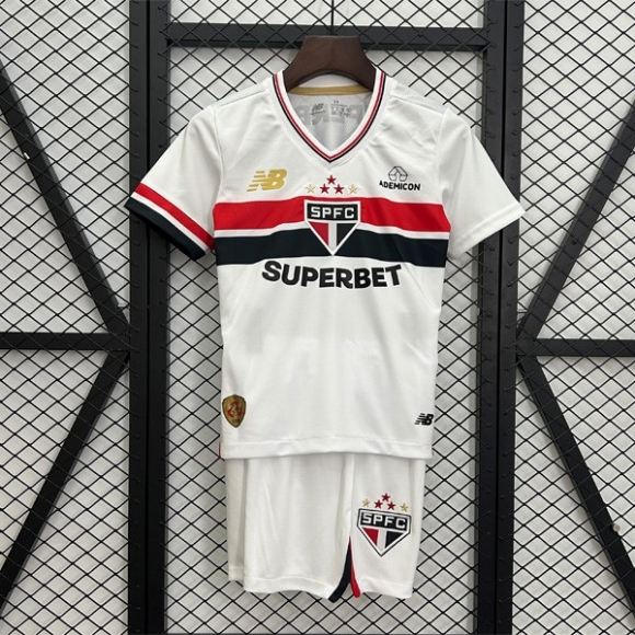 Maglia Sao Paulo Home Bambino 2025/26