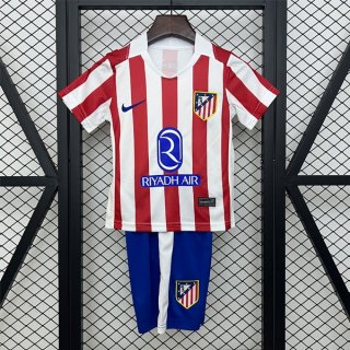 Maglia Atletico Madrid Home Bambino 2025/26