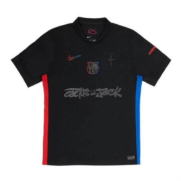 Thailandia Maglia Barcellona Seconda Limited Edition Travis Scott 2024-2025