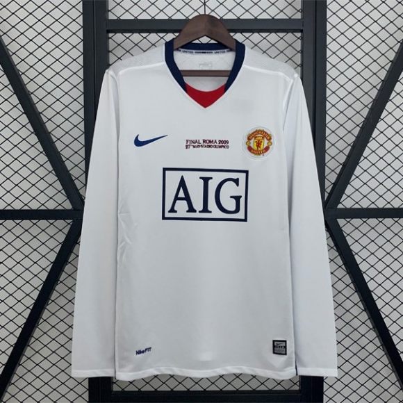 Maglia M-U Seconda Retro Champions League ML 2008-2009