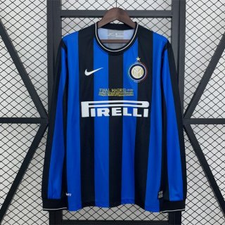 Thailandia Maglia Inter Milan Home Retro ML 2009-2010
