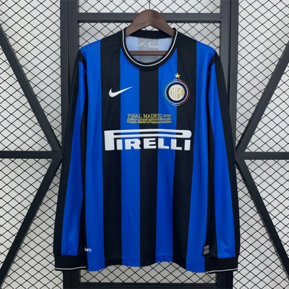 Thailandia Maglia Inter Milan Home Retro ML 2009-2010