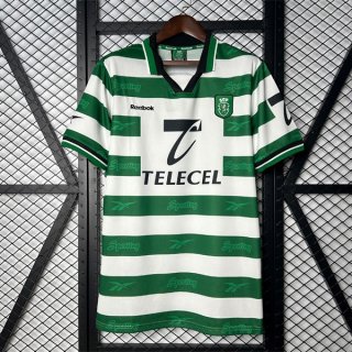 Thailandia Maglia Sporting Lisbon Home Retro 1999-2000