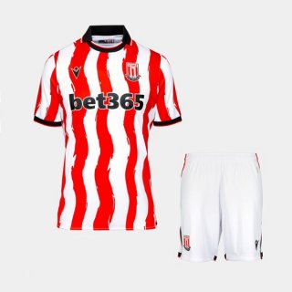 Maglia Stoke City Home Bambino 2025/26
