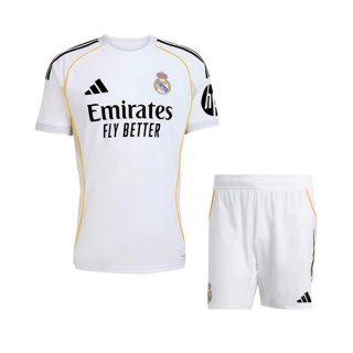 Maglia Real Madrid Home Bambino 2025/26
