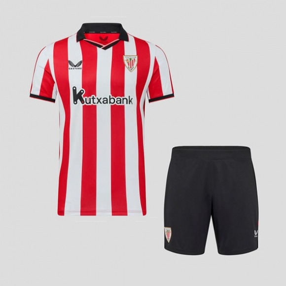 Maglia Athletic Bilbao Home Bambino 2025/26