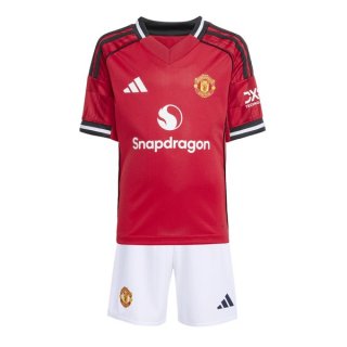 Maglia Manchester United Home Bambino 2025/26