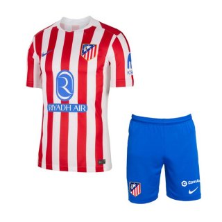 Maglia Atletico Madrid Home Bambino 2025/26