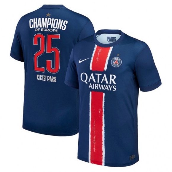 Maglia PSG Special Edition Home Champions of Europe 2025