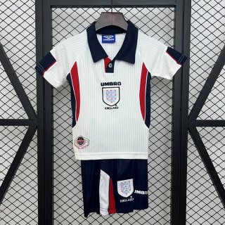 Maglia Inghilterra Home Bambino Retro 1998