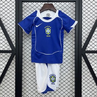 Maglia Brasile Seconda Bambino Retro 2004