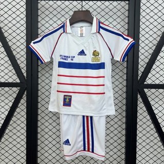 Maglia Francia Seconda Bambino Retro 1998